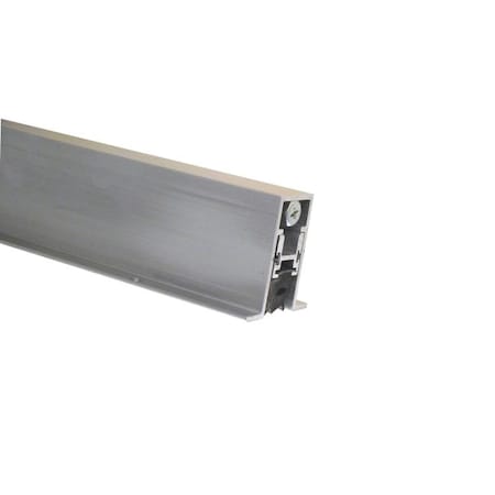 Pemko 434ARL47 47" Full Mortise Automatic Door Bottom with Sponge Neoprene Mill Aluminum 434ARL47